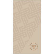 TAPESTRY STICKER RECT BROWN (1000 PCS X PKT)