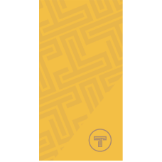 TAPESTRY STICKER RECT GOLDEN YELLOW (1000 PCS X PKT)