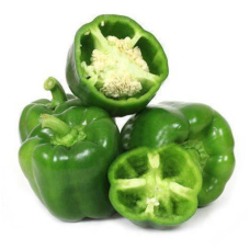 CAPSICUM GREEN, 100GM - 150GM X NOS. (KG)